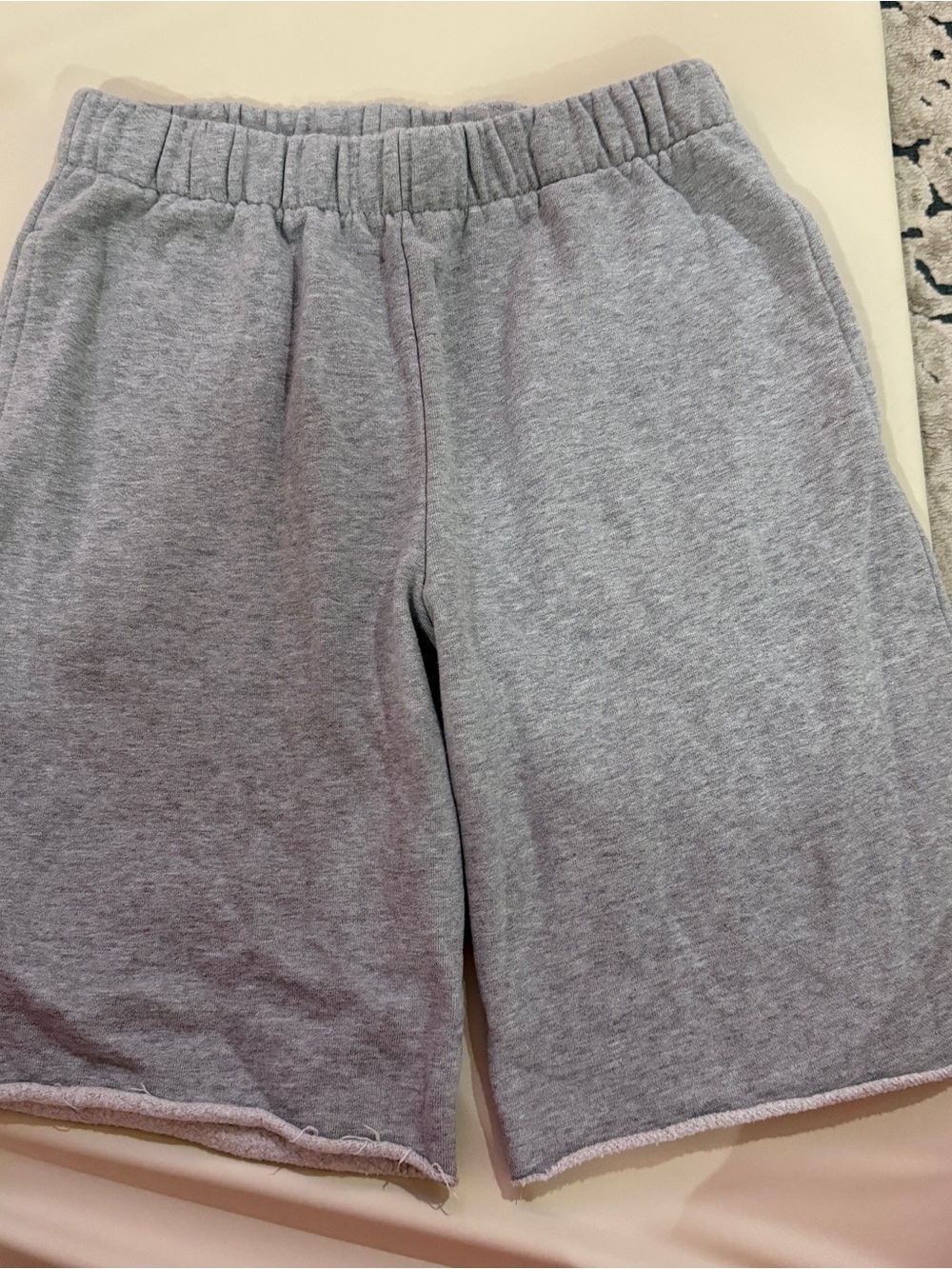 Brandy Melville Gray Terry Shorts